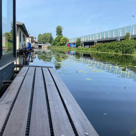 Unieke Woonark Met Privetuin En Free Parking. Apartment Rotterdam Luaran gambar