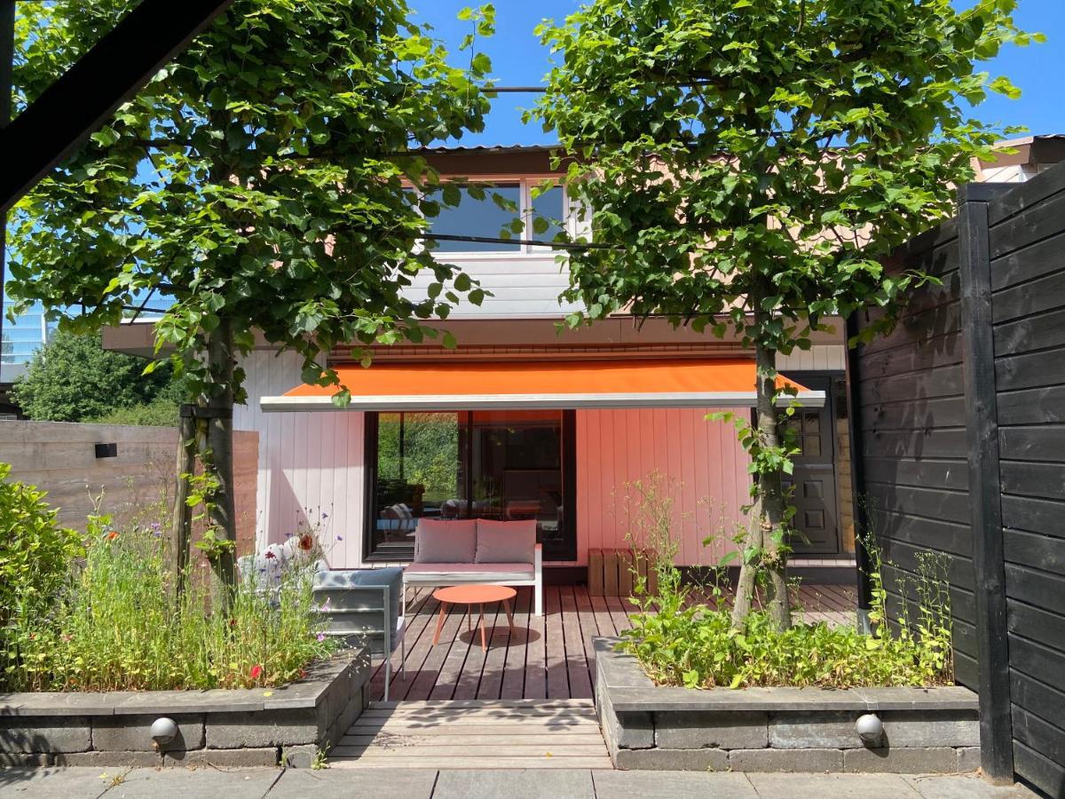 Unieke Woonark Met Privetuin En Free Parking. Apartment Rotterdam Luaran gambar